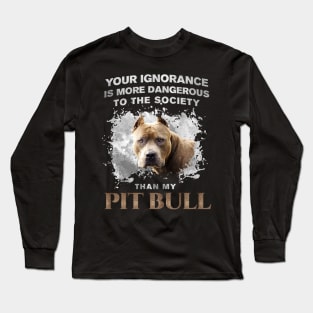 American Pit Bull Terrier - APBT Long Sleeve T-Shirt